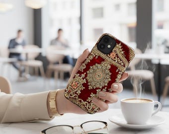 Luxury Impact-Resistant iPhone Case: Elegant Glossy Finish