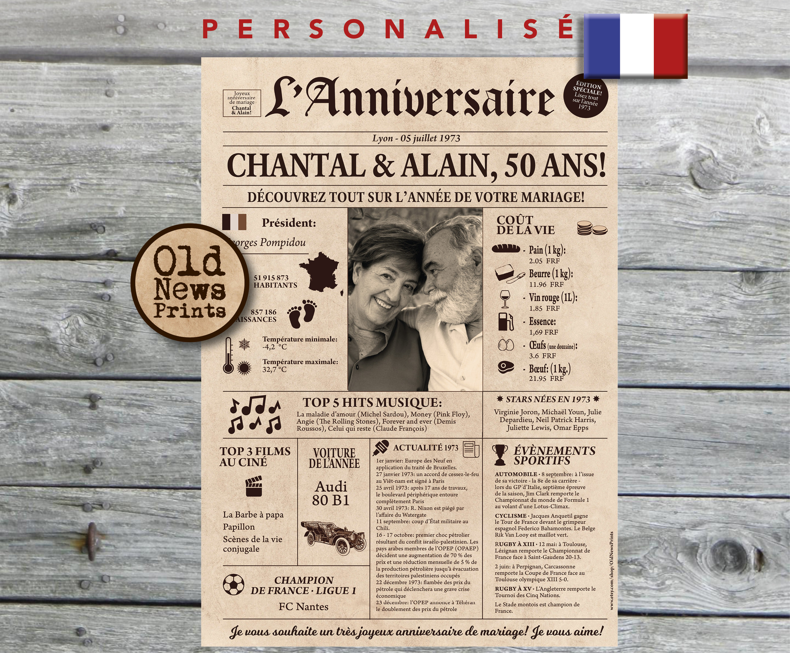 Journal Rétrospective Football – Lorraine 1921/1971 – 50e Anniversaire – Édition Originale 1971