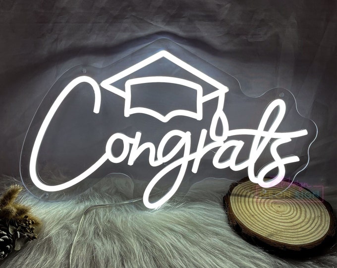 Congrats Grad Sign Personalized Congrats Grad Sign, Custom Backdrop Sign, Graduation Party Welcome Sign ...