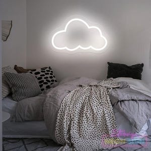 Mond Leuchtreklame, Mond Wanddekor, Kinderzimmer Dekor, Mond Neonlicht, Geburtstagsgeschenke, Kinderzimmer Leuchtschild, Mond Dekor, Mond Wandkunst