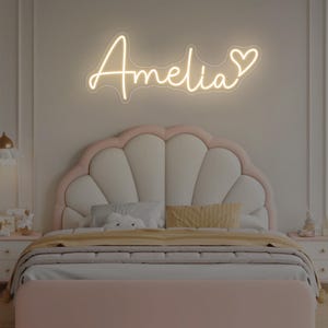 Custom Dorm Room Decor, Custom Neon Sign, Led Name Sign, Kid Name Sign, Custom Name Signs, Roomies Gift, College Room Decor, Gifts For Kids