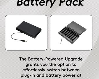 Neon Battery Pack, Battery-Powered Neon Sign Upgrade, Upgrade Remote Control