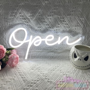 Open Neon Light, Open Neon Sign, LED Open Sign, Open Sign For Business Neon Sign, Open Lights, Open Sign, Open Sign For Window Storefront
