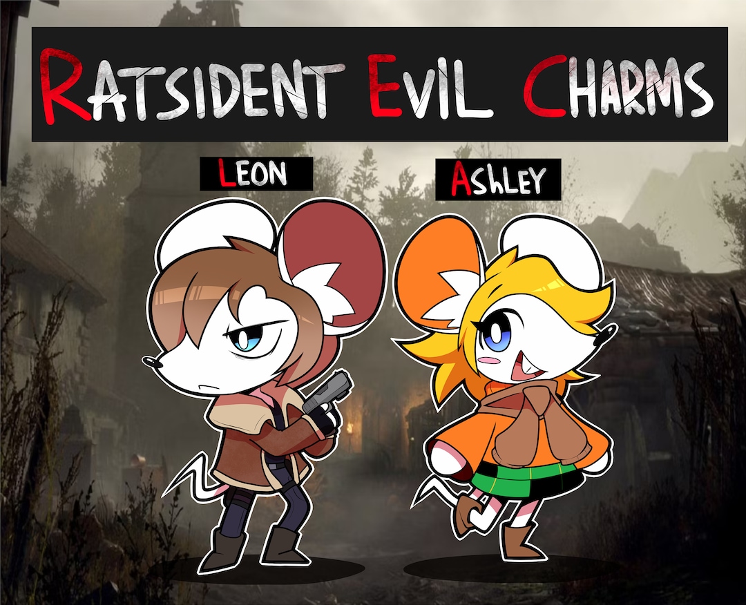 RE4 | Leon S Kennedy and Ashley Graham | Double Sided 2.5