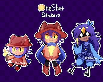 AUFKLEBER | OneShot | Niko und Alula | 6cm