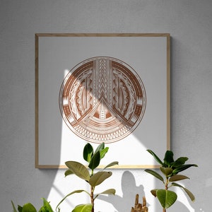 Polynesian Digital artwork. 16x16 and 20x20inchs