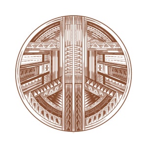 Polynesian Digital artwork prints.16x16 and 20x20inchs