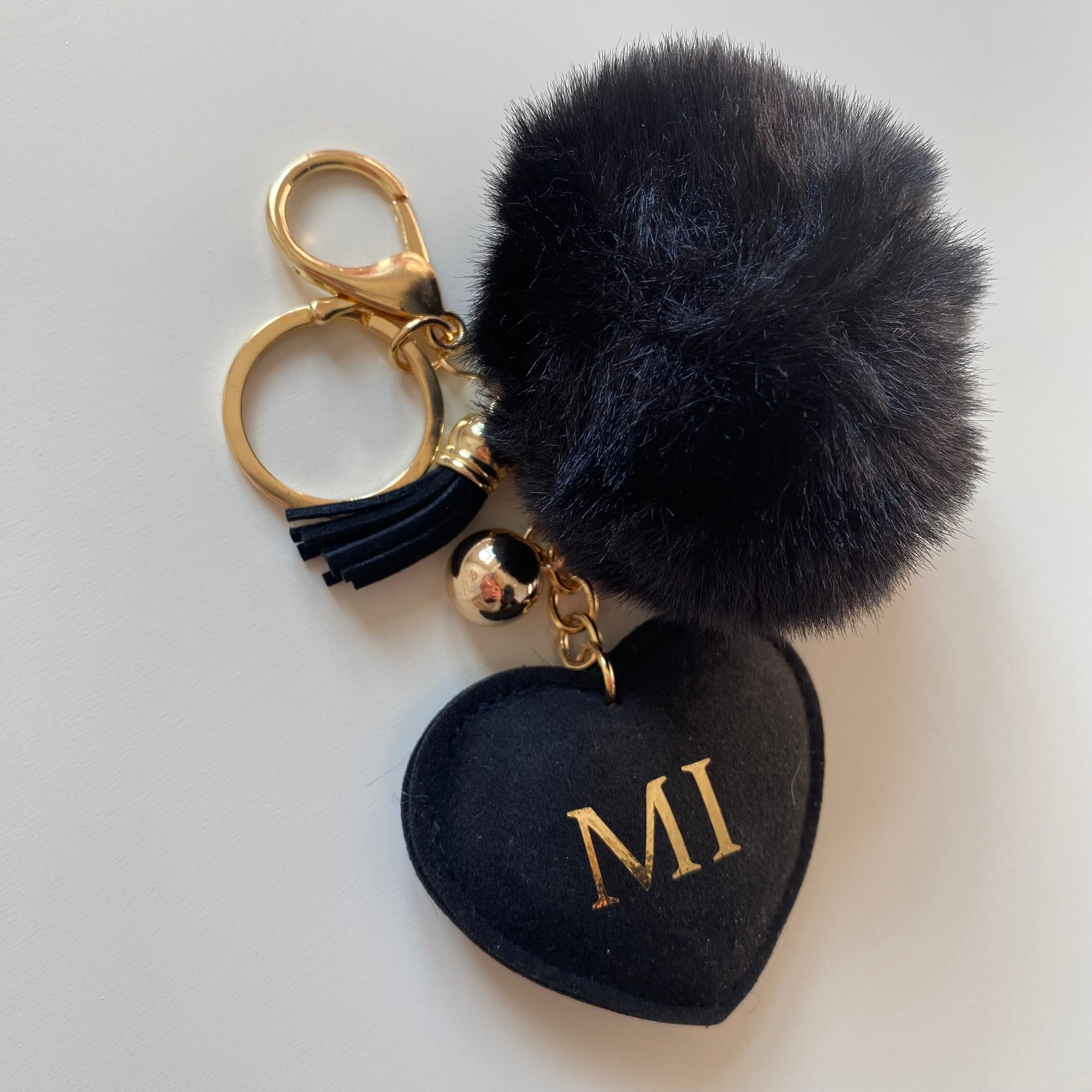 Keychain Key Holder Laduree Japan 2019 Limit Macaron Bag Charm Pompom –
