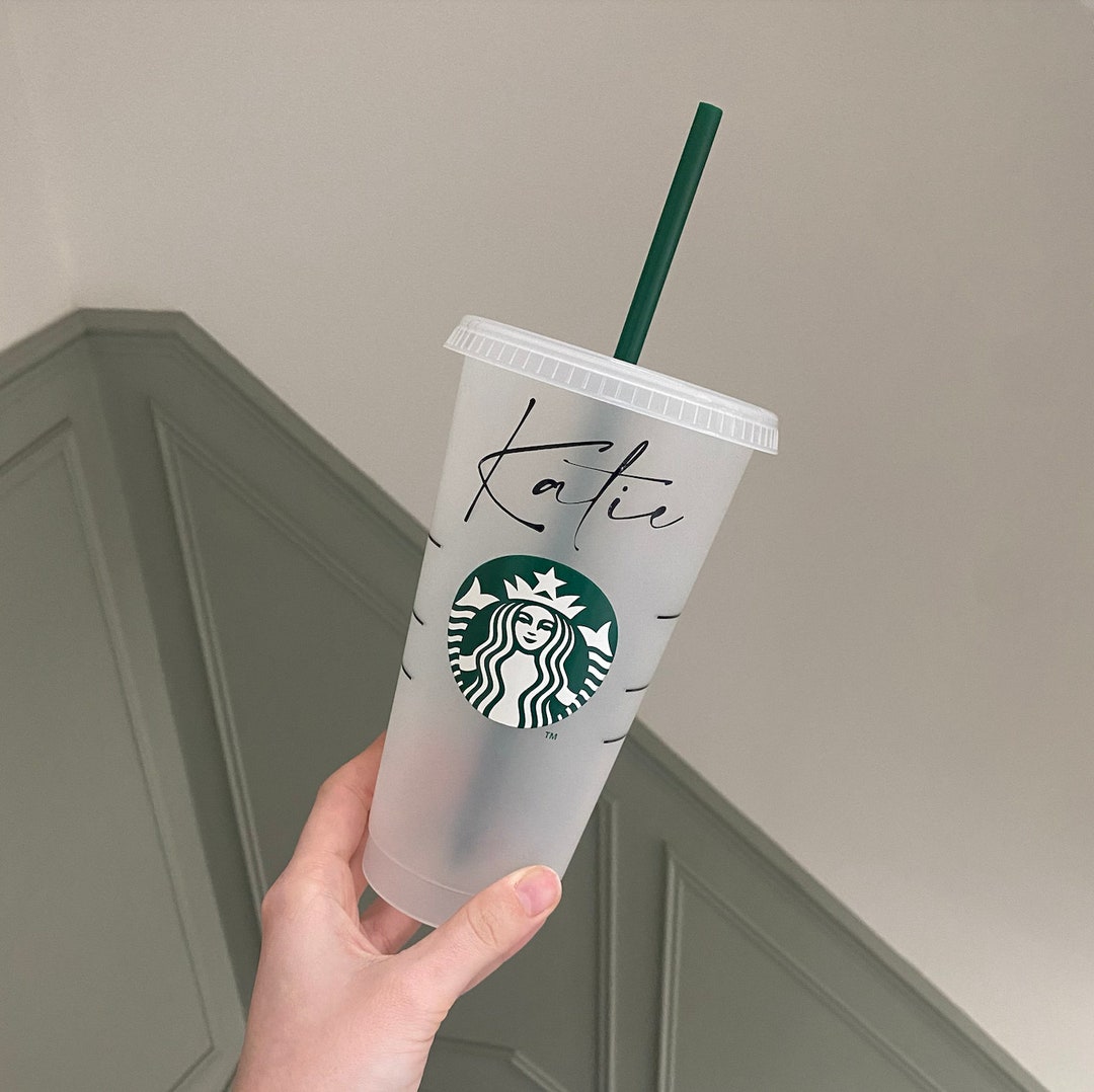 Personalised Starbucks Cold Coffee Tumbler Refill Cup 18th Etsy UK