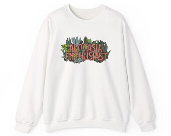 Alocasia Enthusiast Unisex Heavy Blend™ Crewneck Sweatshirt