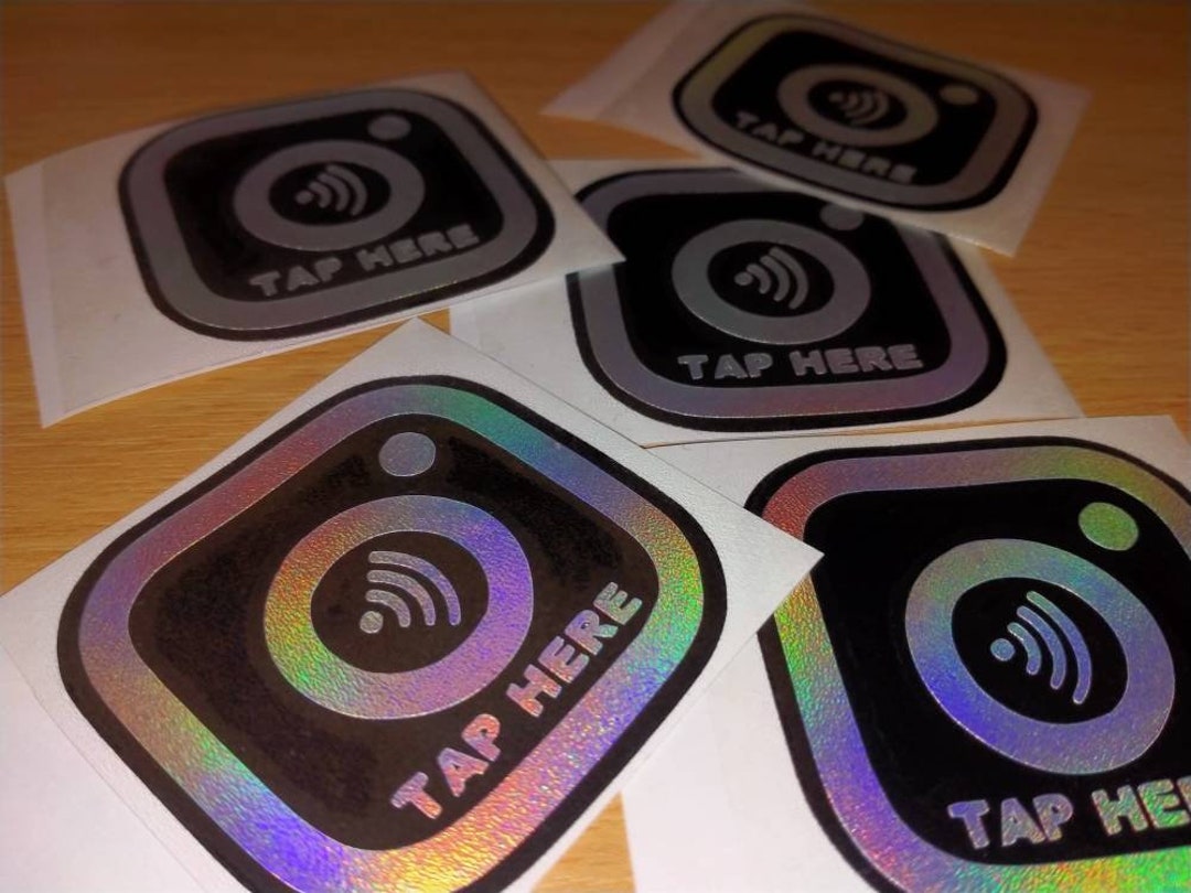 Custom NFC Instagram Sticker Decal Vinyl Car Window JDM Etsy