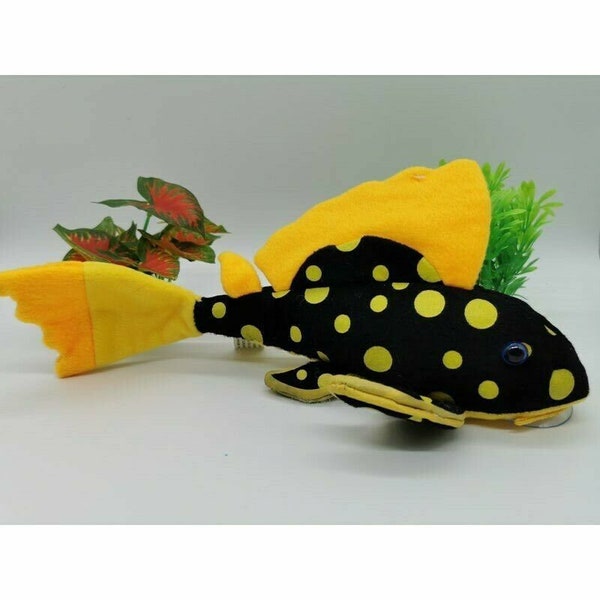 GreenPleco Kuscheltier Plushie "Wels" Sunshine Pleco Aquarium Deko