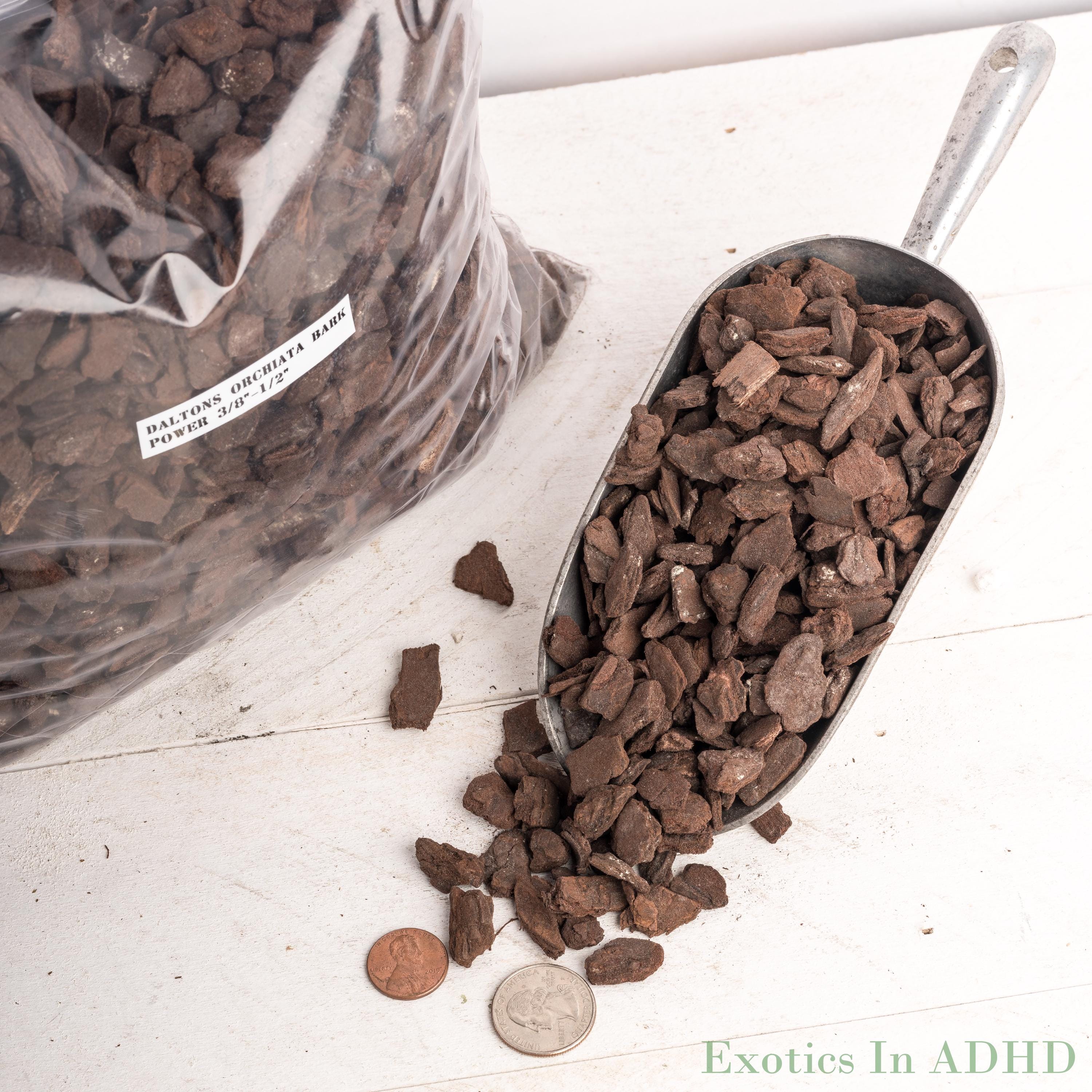 New Zealand Dalton's Orchiata Orchid Bark, Power Size 3/8”-1/2