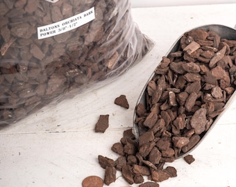New Zealand Dalton&#39;s Orchiata Orchid Bark, Power Size 3/8”-1/2&quot; , (1 gallon Bag) Horticulture Grade Perfect for Aroids