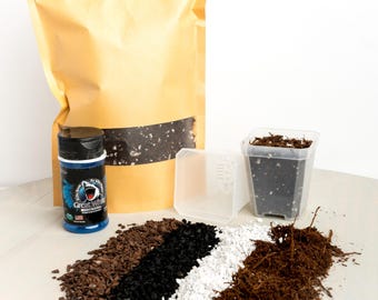 Anthurium Seedling Mix Exotics in ADHD Special! (1  10&quot; x 7&quot; Craft bag) added with Great White Myco