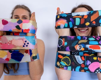 Eco Friendly Fabric Resistance Bands - Set of 3