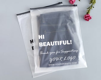 Custom frosted zipper bags,custom packaging for clothing,custom zip lock bags for tshirt/hoodie,PE Plastic Zip seal bags with logo printed