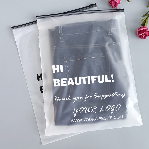 Custom frosted zipper bags,custom packaging for clothing,custom zip lock bags for tshirt/hoodie,PE Plastic Zip seal bags with logo printed