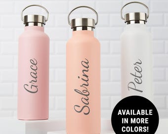 Gobelet personnalisé en acier inoxydable de 25 oz, cadeau de demoiselle d'honneur gravé