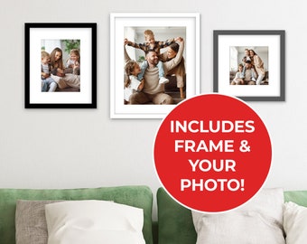 Custom Photo Poster Printing with Frame: Personalized Wall Art