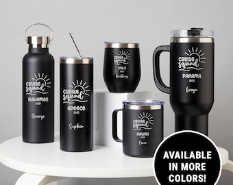 Personalized Engraved Tumbler: Stainless Steel, Custom Name Gift