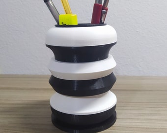 Pen Holder / Customizable desk organizer / Minimalistic  pencil holder / Modern desk pot /  Personalised pencil case