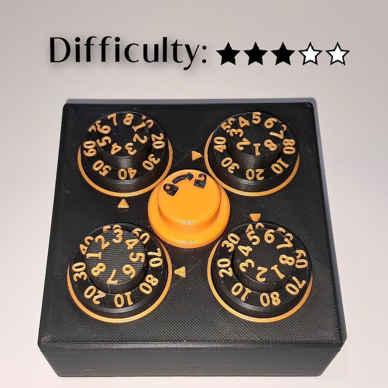 Simple Codex Puzzle Box - Etsy
