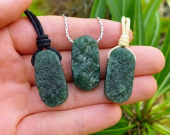 Ruwe Aventurijn Ketting voor Mannen & Vrouwen | Edelsteen Ketting, Aventurijn Hanger, Aventurijn Sieraden, Aventurijn Ketting, Ketting met Ruwe Aventurijn