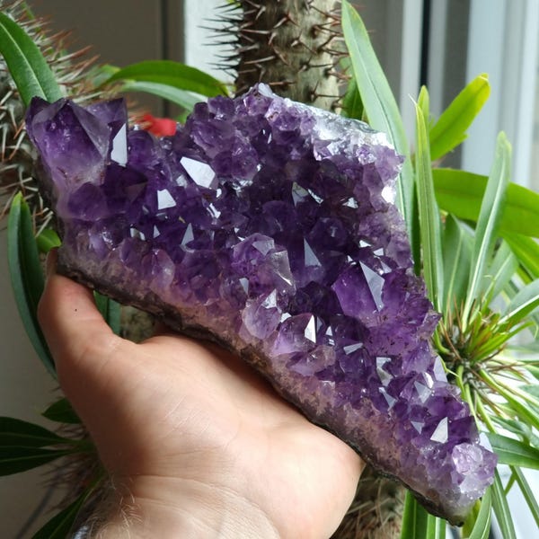 XXL Grote Amethist Geode | Eerlijk & Ethisch | Amethist Geode | Grote Amethist Geode | Amethist Geode | Ruwe Amethist Mineralen Edelstenen
