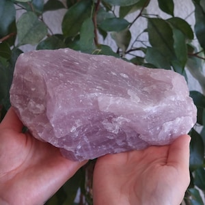 XXL Raw Rose Quartz Stone | Fairly Traded & Ethically Sourced | Large Raw Rose Quartz Stone | Raw Rose Quartz Crystal | Large Rose Quartz