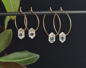 Orecchini A Rampicante Con Cristallo Boemia, Stile Boho Chic, Colore Oro, Per Donne E Ragazze