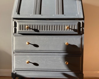 SOLD * Beautiful hand painted writing desk