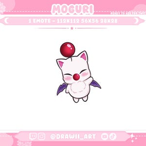 Moguri | Videojuegos | Fantasía | Emotes | Twitch, Discord |