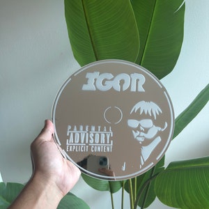 Igor Mirror | Vinyl CD Poster College Dorm Decor Apartment Wall Accent Music Lover Gifts Art Custom Merch Odd Future