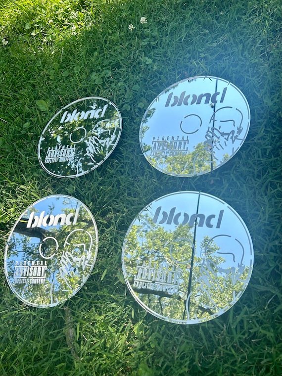 Frank Blonde Vinyl CD Wall Mirror | Unique Fan Merch Gift Idea