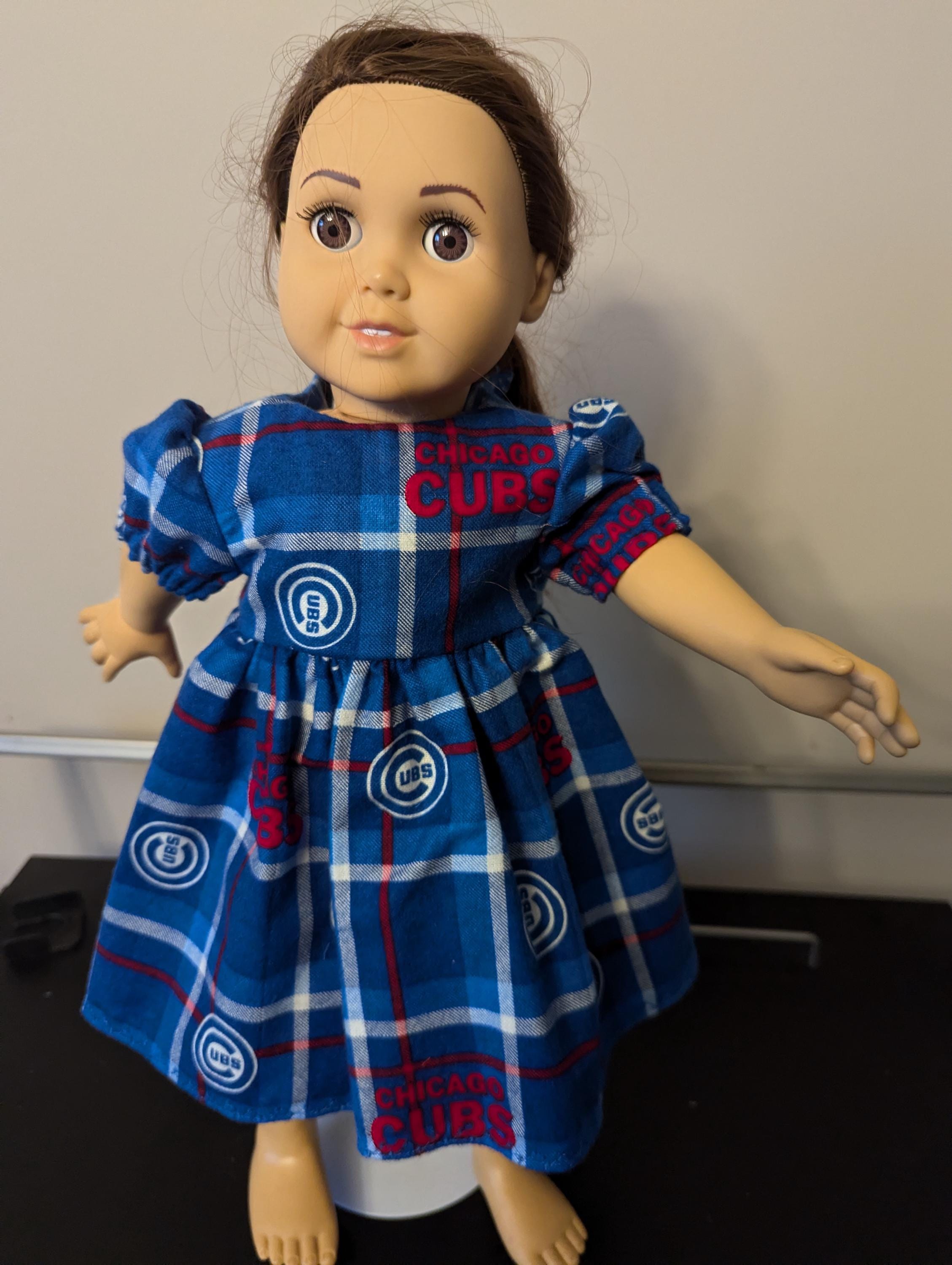 Chicago Cubs 18" Doll Dress