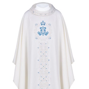 Marian Chasuble Embroidered