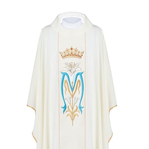 Marian Chasuble Embroidered (19)