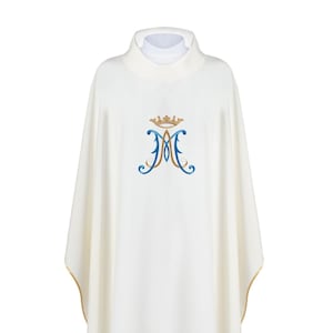 Marian Chasuble Embroidered