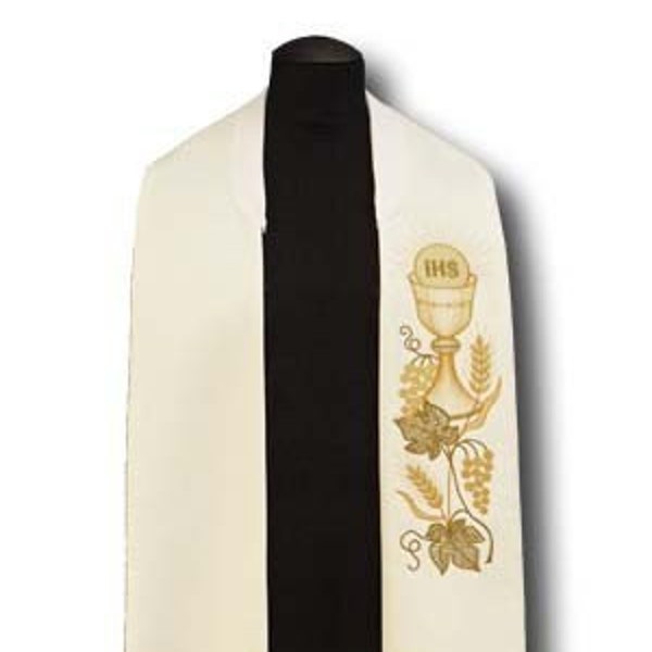 Priest's Stole - Embroidered