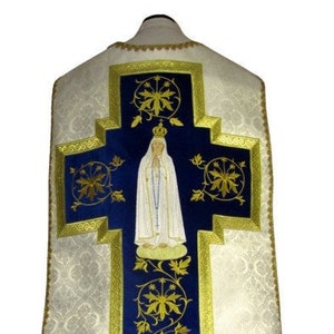 Roman chasuble - Our Lady of Fatima