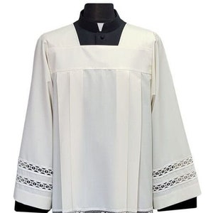 Tropic Priest Surplice, Ecru Color (11)