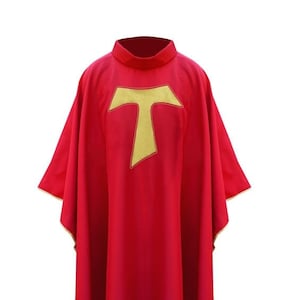 Franciscan Chasuble With Tau Cross