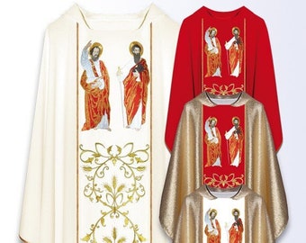 Casula con immagine di San Pietro e San Paolo
