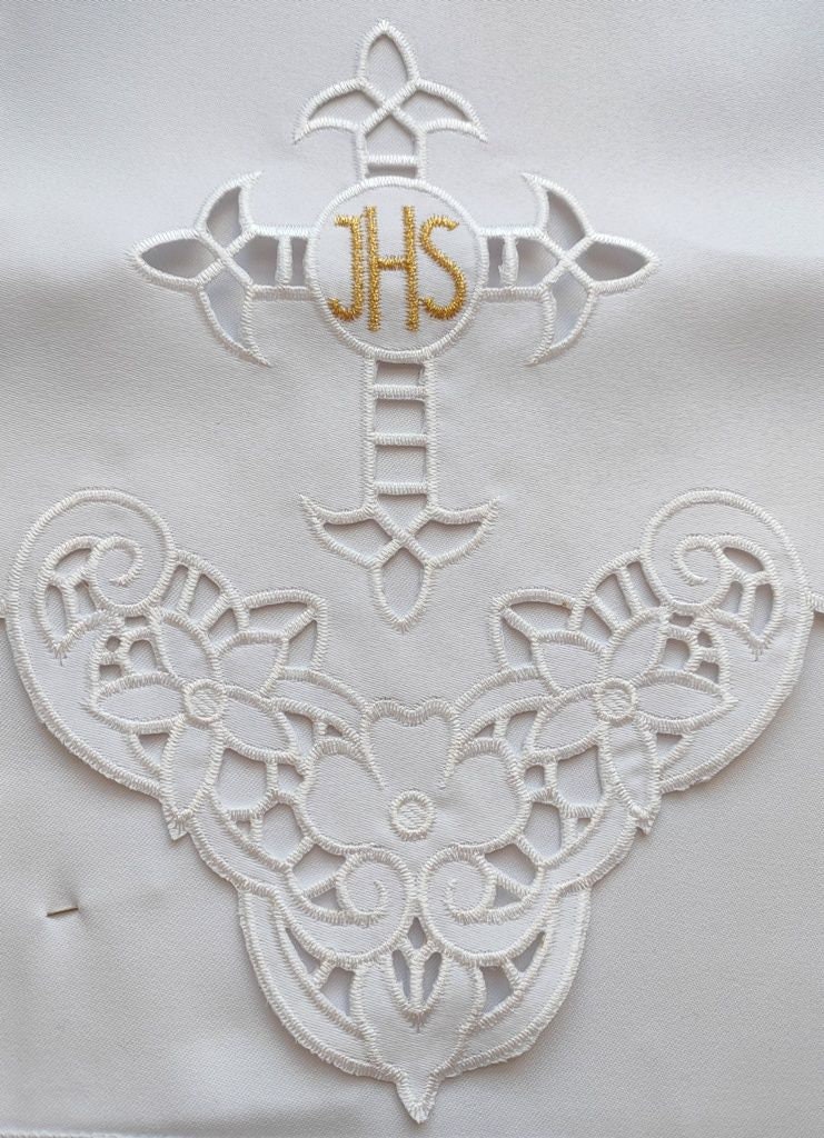 Embroidered Altar Cloth - Eucharistic Pattern (96) - Etsy