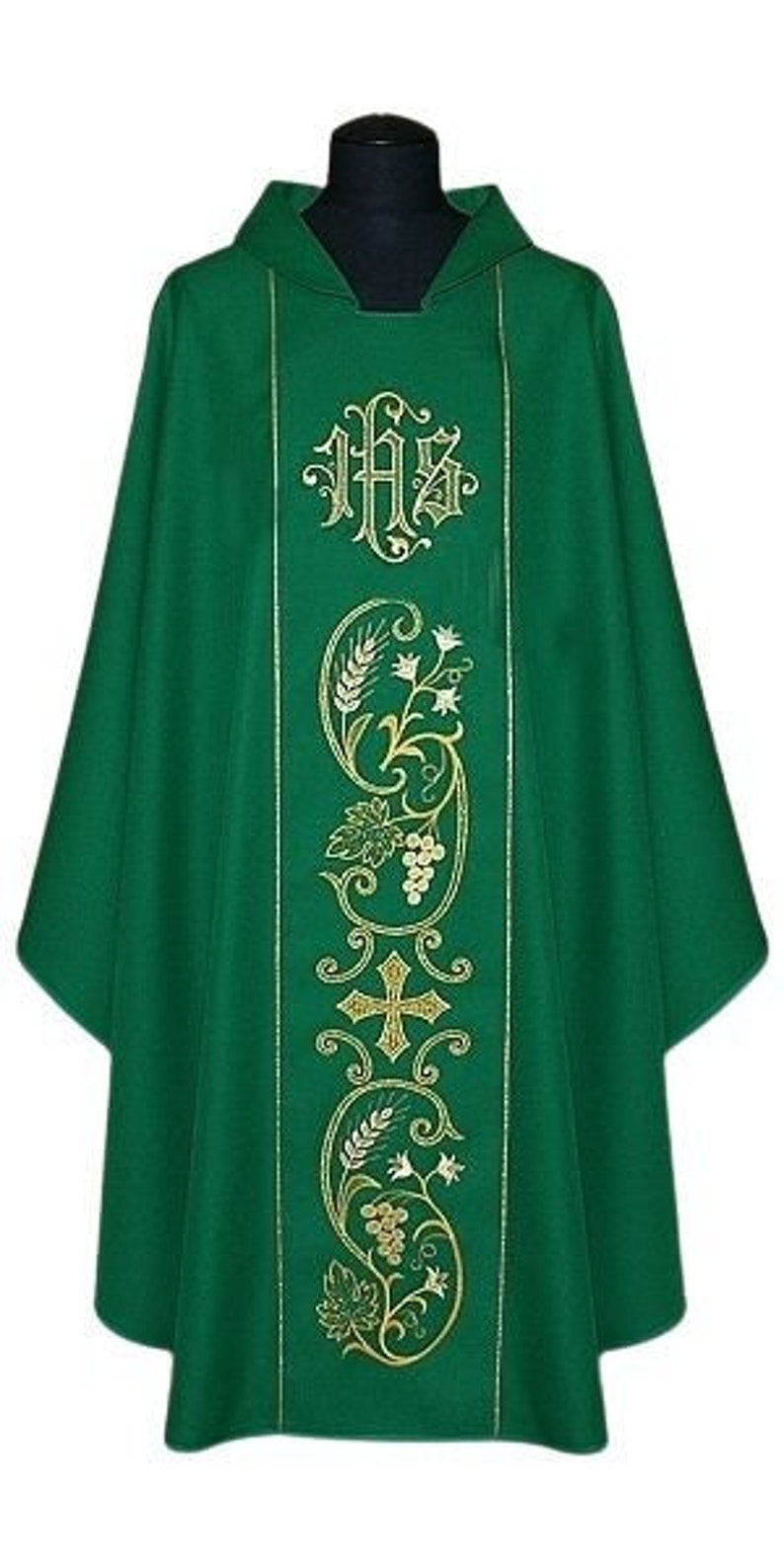 Liturgy Lettering Richly Embroidered Chasuble (782) - Etsy