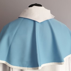 Marian Blue Altar Server Cloak / Hood