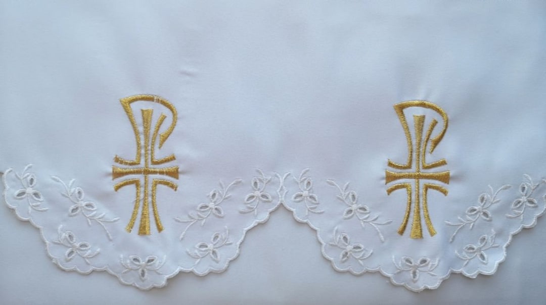 Embroidered Altar Cloth - Eucharistic Pattern (177) - Etsy