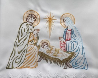 Mantel De Altar Para El Día De Navidad