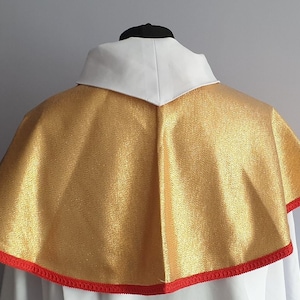 Gold Altar Server Cloak / Hood